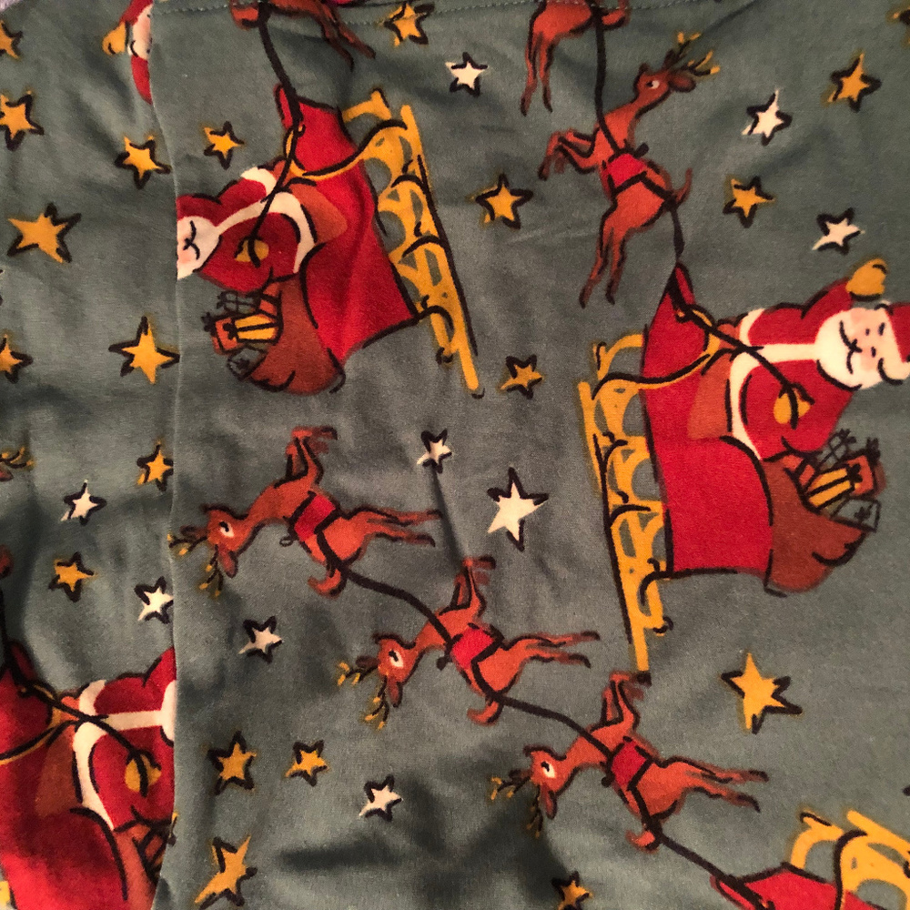 LuLaRoe Christmas Legging **UNICORN**